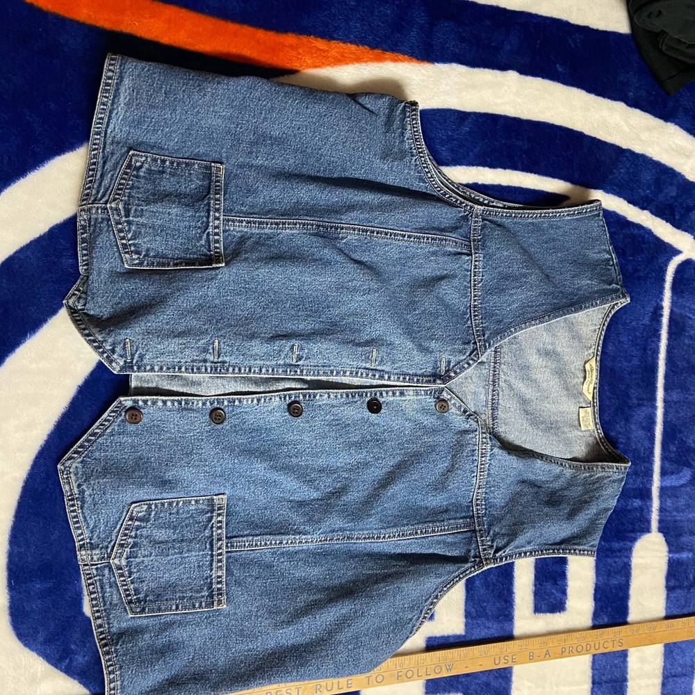 Vintage Eddie Bauer Denim Vest